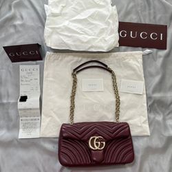 Authentic GUCCI Lambskin Marmont Bag