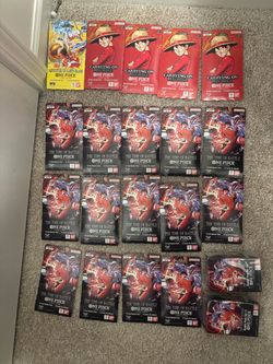 One Piece Card Game Booster Pack Lot