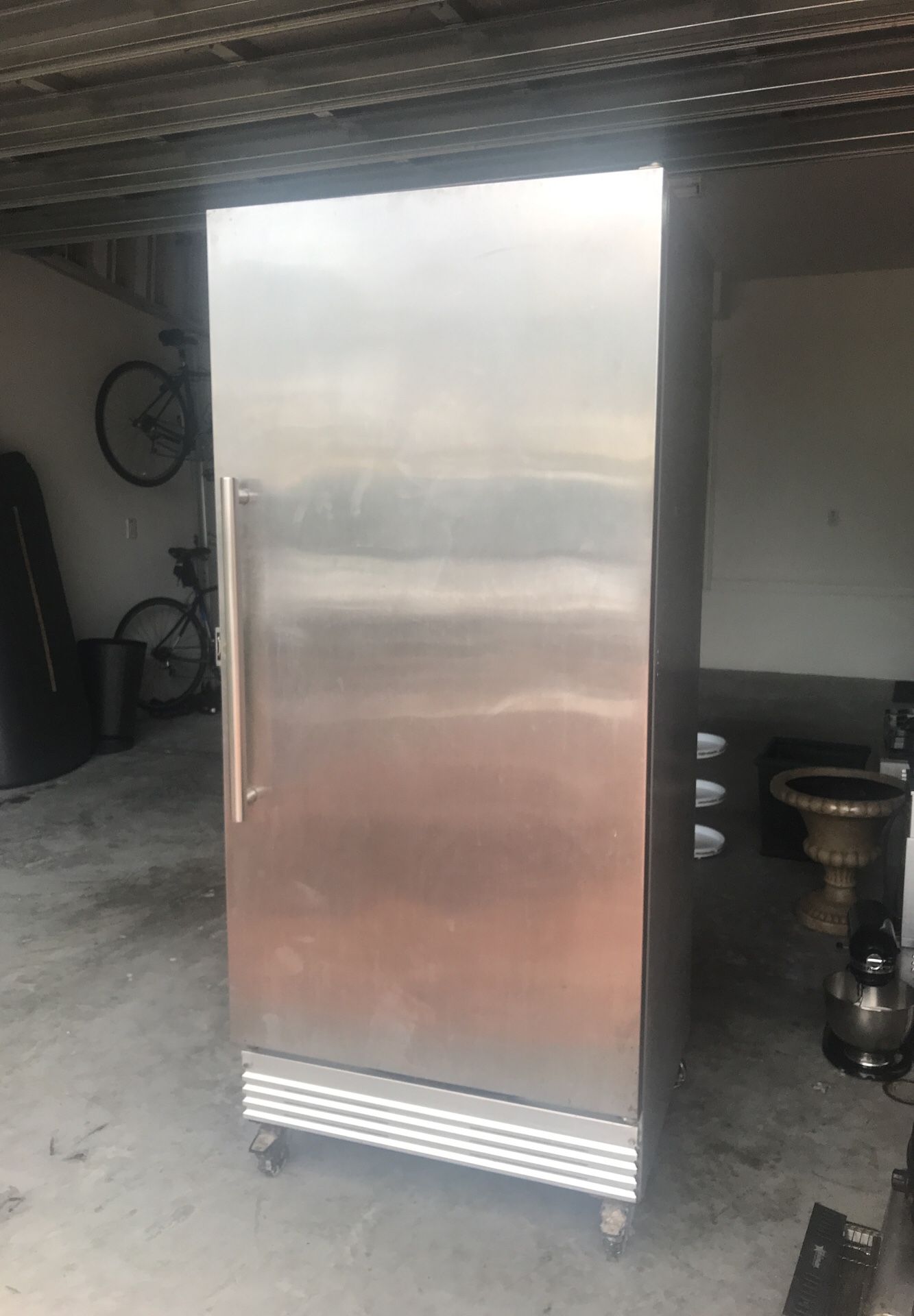 Commercial Single Door Stainless Steel Refrigerator
