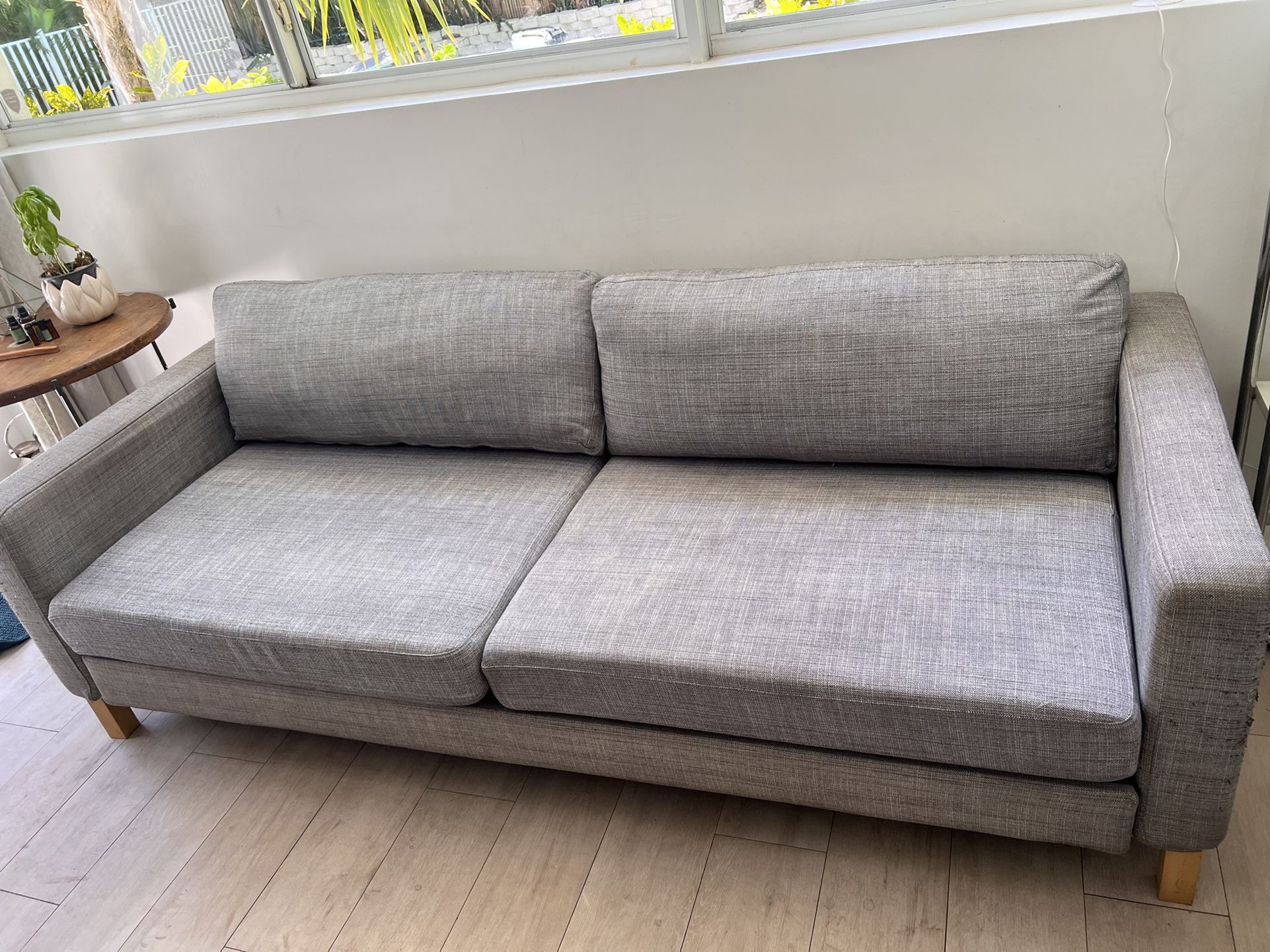 Ikea Sofa Bed Couch With Queen Size Mattress