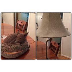 Sleeping Baby Deer Lamp