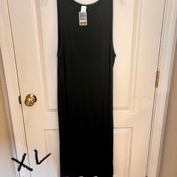 Black Lightweight Sleeveless Dress XL- New With Tag Still On