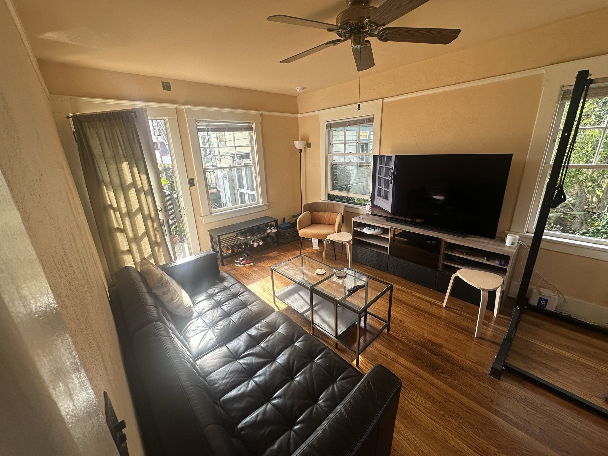 !!!MUST GO!!! Sofa, TV w/ Unit, Coffee table, Side Chair, Shoe Bench And More.