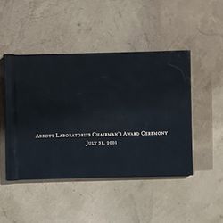 Abbott Laboratories Chairman’s Award 2001