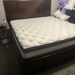 King size mattress and bedtime