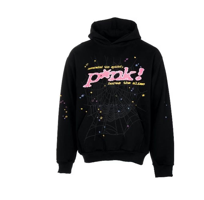 Spider Hoodie Pink