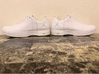 Jordan White Low Top Sneakers size 9 woman’s