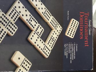 Tournament Dominoes 12 Pressman