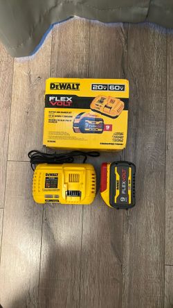 DEWALT DCB609C FLEXVOLT 9.0Ah Battery & Fast Charger Kit – New sealed Box available for pick up