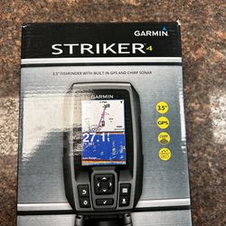 Garmin Striker 4 Fishfinder W/GPS 