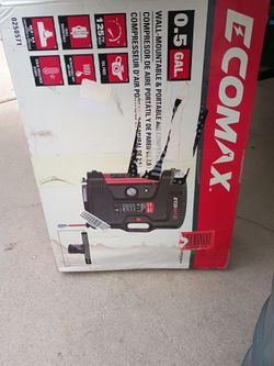 Air compressor new in the box eco-maxx never used 75th Ave Indian School no offers no trade serious buyers only please