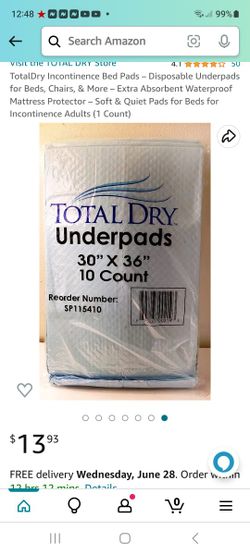 Under Pads/Puppy Pads - 10 Pads Per Pack