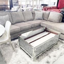 Sectional In Stock For Immediate Delivery 