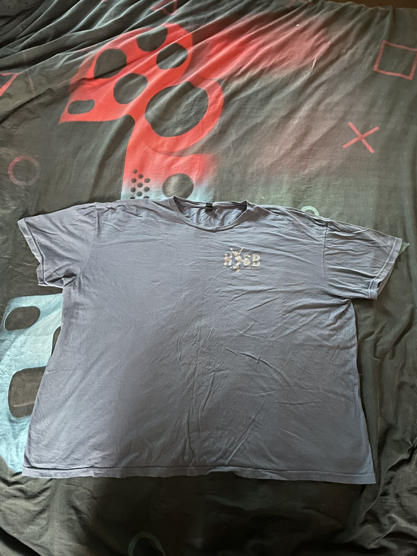Gildan Ultra Cotton Men's Blue 100% Cotton Breathable T-Shirt Size 4XL NWOT NEW