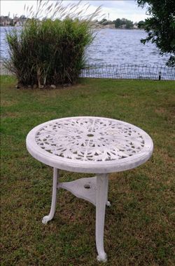 Outside patio table