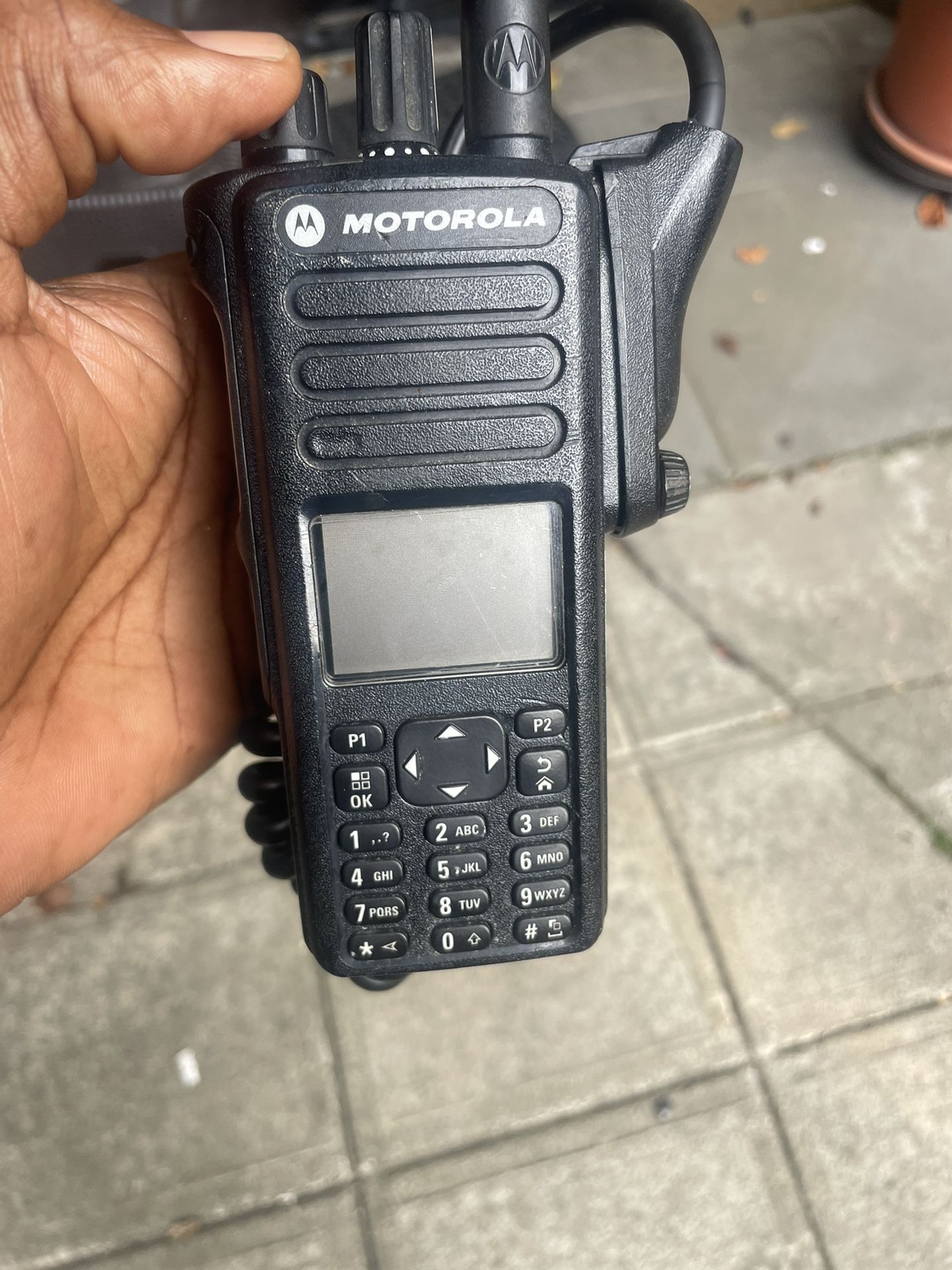 Motorola Walkie Talkie XPR 7550e (missing Charger)