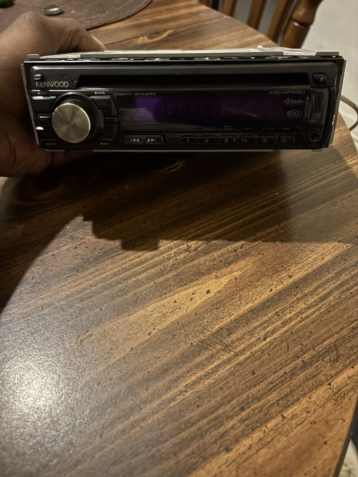 Kenwood Detachable Car Stereo