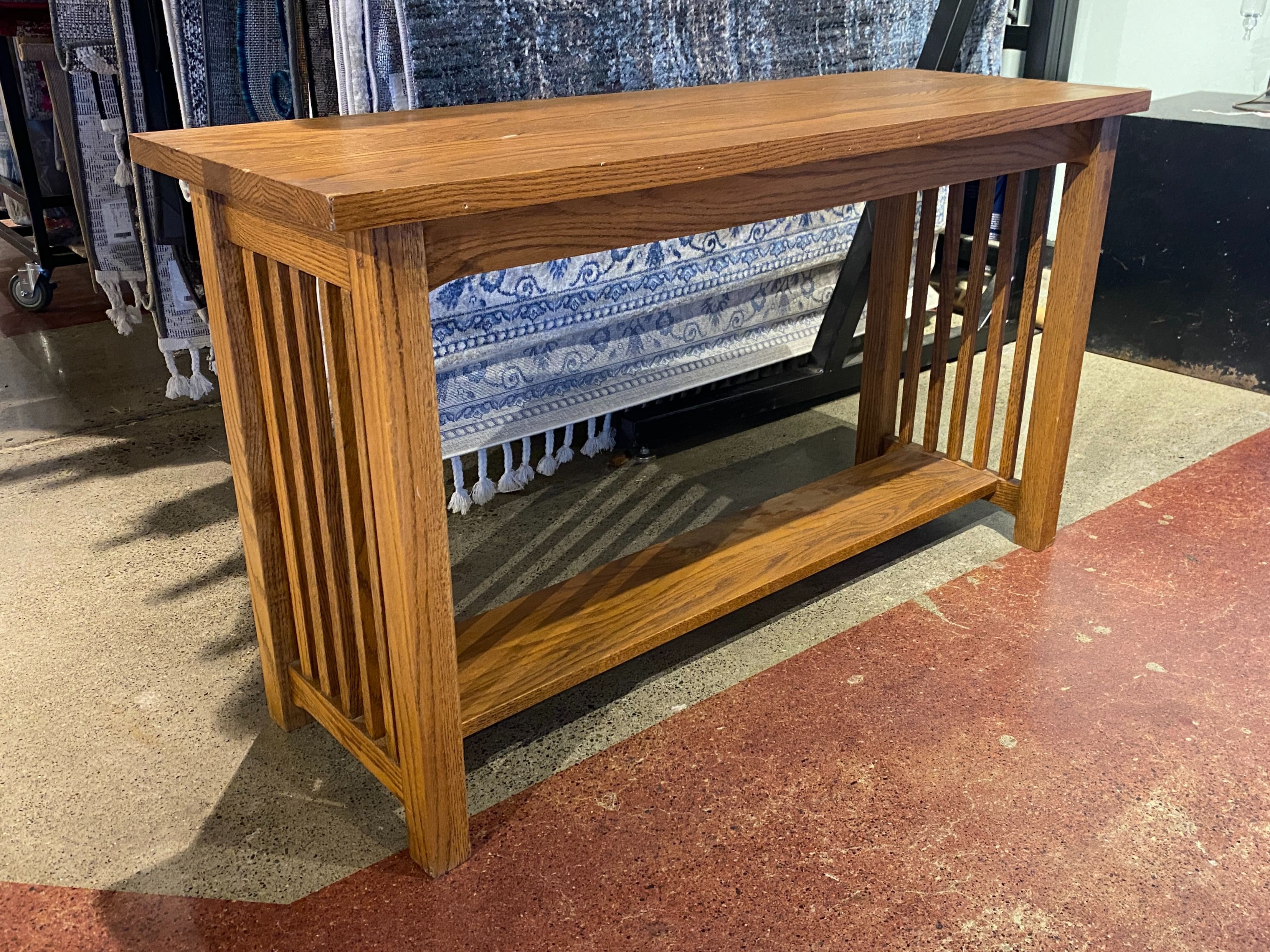 46″ Mission Style Sofa Table