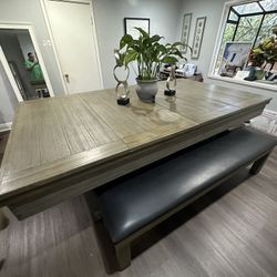 Pool Table / Dining Room Table Full Set For Sale! 