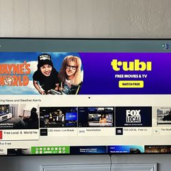 Samsung smart 4K TV 70 Inch  Very Slim major streaming apps with Netflix, prime, Hulu HBO max etc