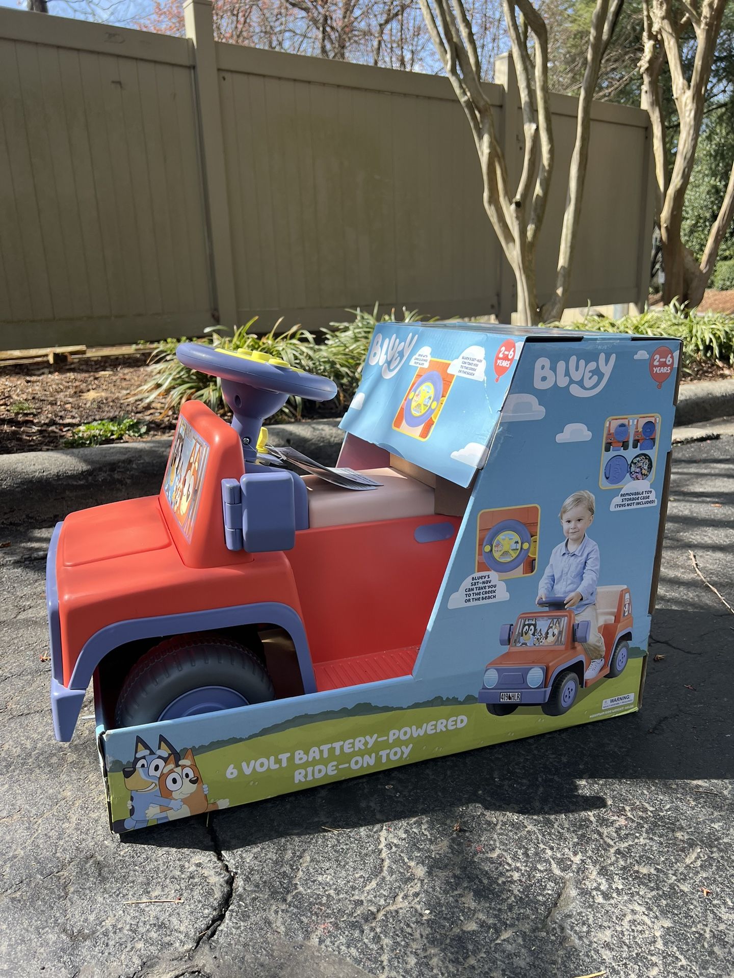 Bluey Power Ride On Toy 