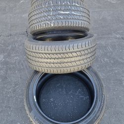 Set. Tires.  225. 45. 17. Continental 
