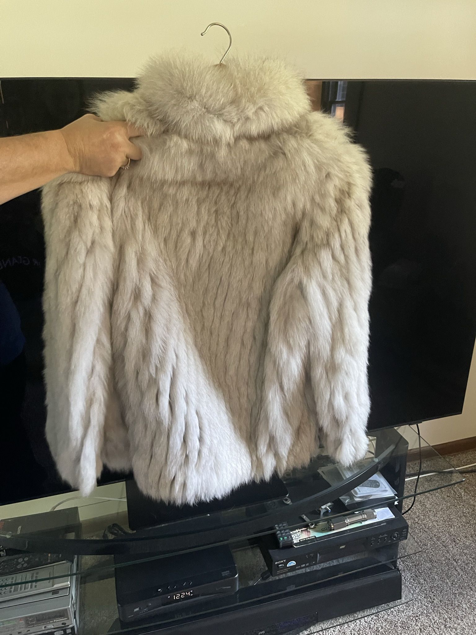 Silver Fox & Ratcoon Fur Coats