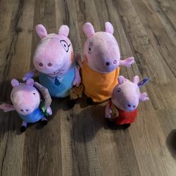 Peppa Pig Family Plush Toys 