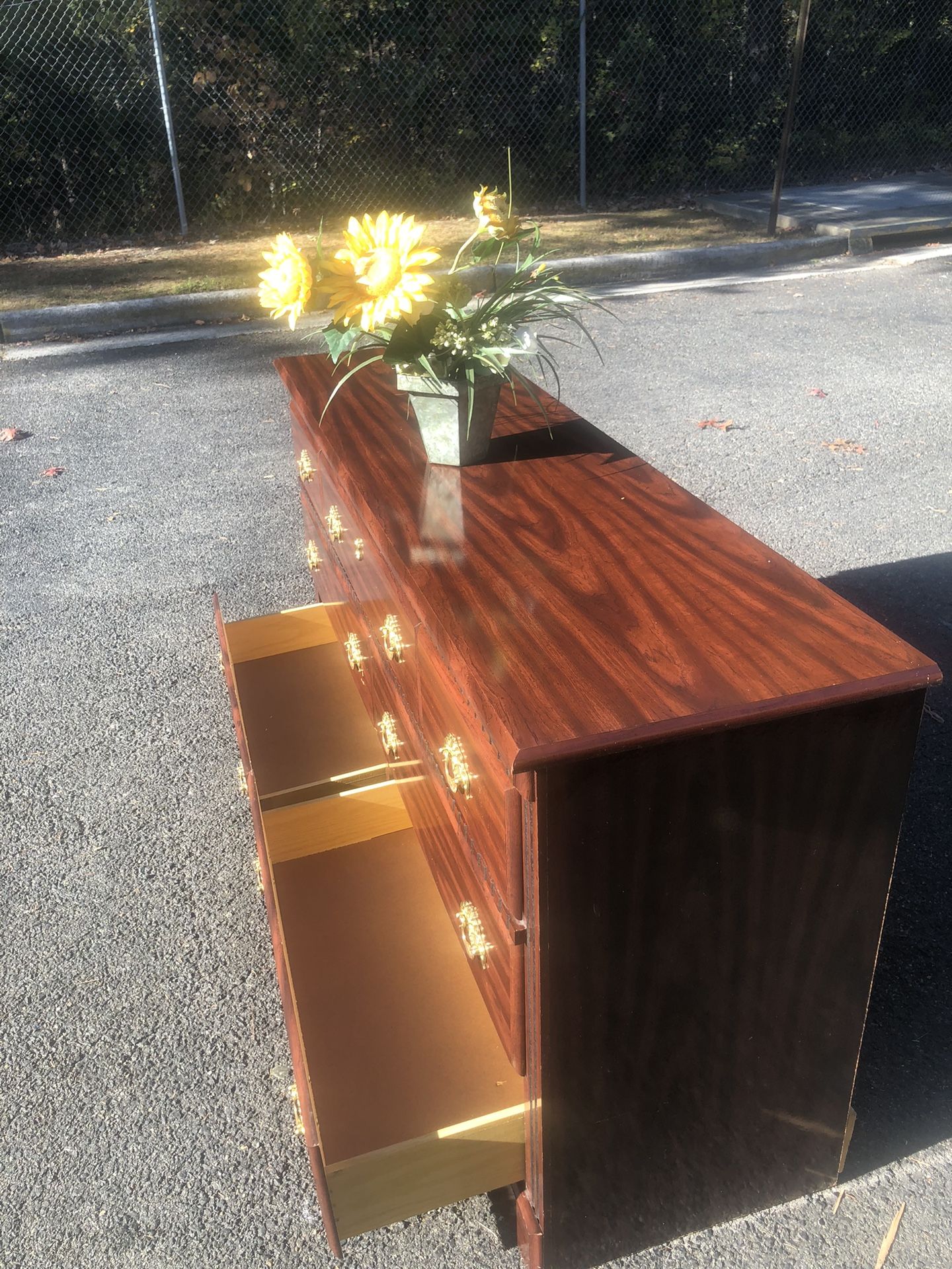 Modern Wooden Long Dresser With Big Drawers. Drawers Sliding Smoothly. Delivery Available