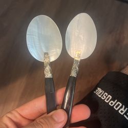 Mother Of Pearl Caviar Spoons