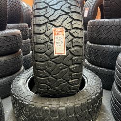 35x12.50R22 Venom Power Terra Hunter X/T Full Pair of 2 Tires