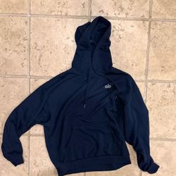 Navy blue alo zip up