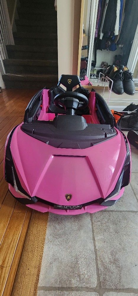 Lamborghini Sian Roadster Battery Powered Sports Car Toy