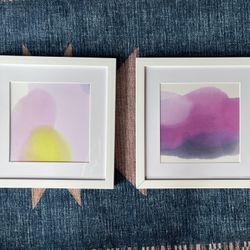 Watercolour Art - Glass Framed - Threshold Brand 