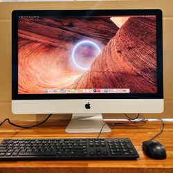 Apple iMac 27” 5K Retina 2019 3.6Ghz 8Core i9 16GB 500GB SSD Radeon Pro 580X 8GB V-Ram Graphics!!!!