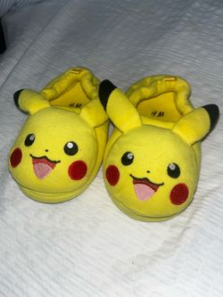 Pikachu Plush Slippers H&M