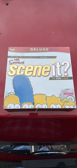 Scene it? DVD game deluxe - the Simpsons