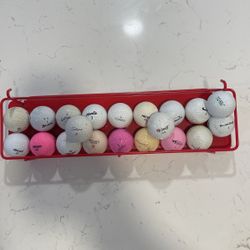 20-Collectible Golf Balls 
