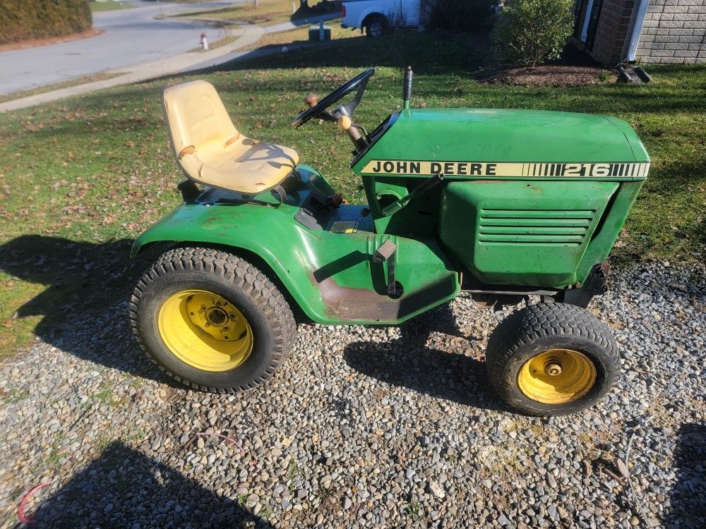 214 John Deere With Plow