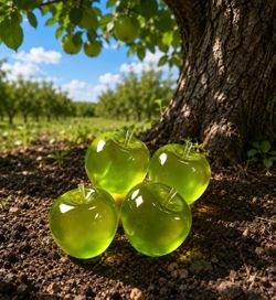 Green Apple Squishy Toys