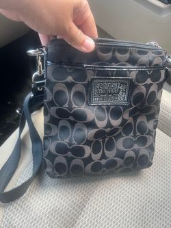 Coach crossbody black bag