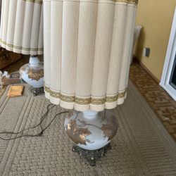 Lamps - Antique With Real Gold Leaf