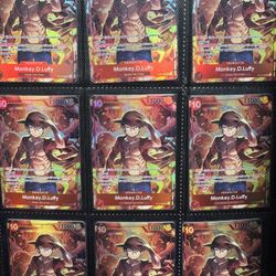 ONE PIECE TCG ST10-006 Monkey D Luffy - Treasure Booster Set Promo AA