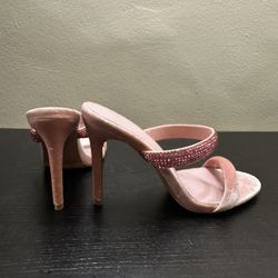Pink Rhinestone Heels 
