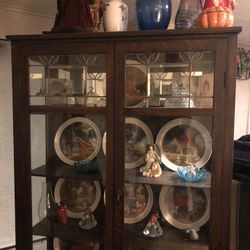 Antique Display Cabinet 