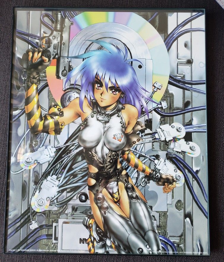 1(contact info removed) Masamune Shirow Ghost In The Shell Posters , Spain, 1000 Editions