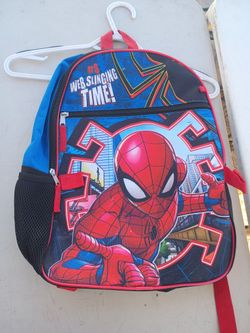 Used But In Good Condition Spider Man Back Pack