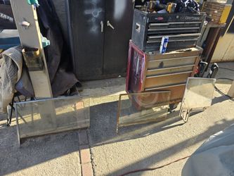 Chevrolet Chevy Convertible Hardtop Windows Frames Glass Chrome