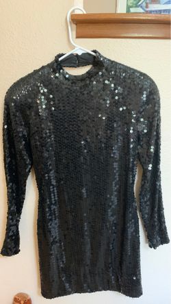 Vintage Women’s black sequins dress. - Niteline