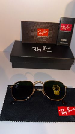 Ray-Ban RB3548N Hexagonal – Black Lenses | New